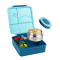 Stainless Steel Microwave Lunch Box Zpaxo Blue 23x20.5x8.5cm
