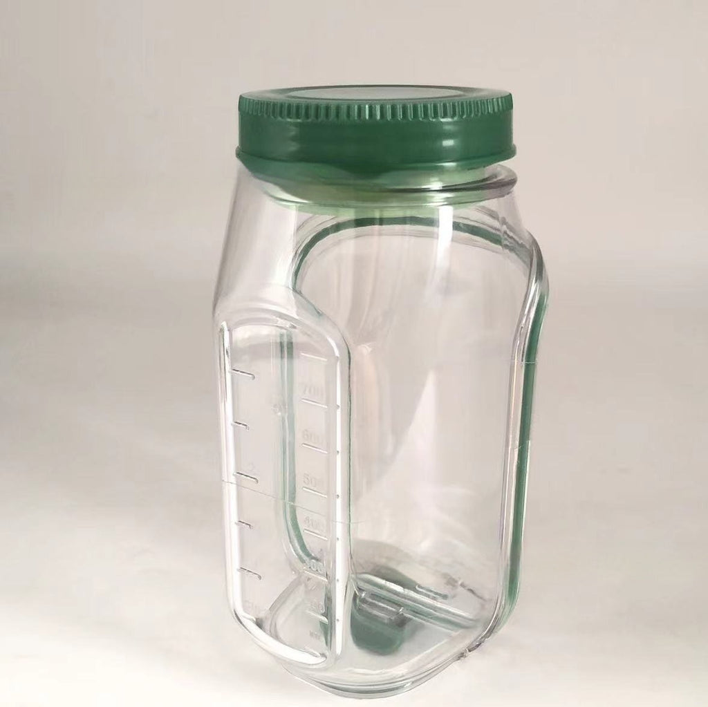 Vegetable Salad Storage Jar Zpaxo Green Default