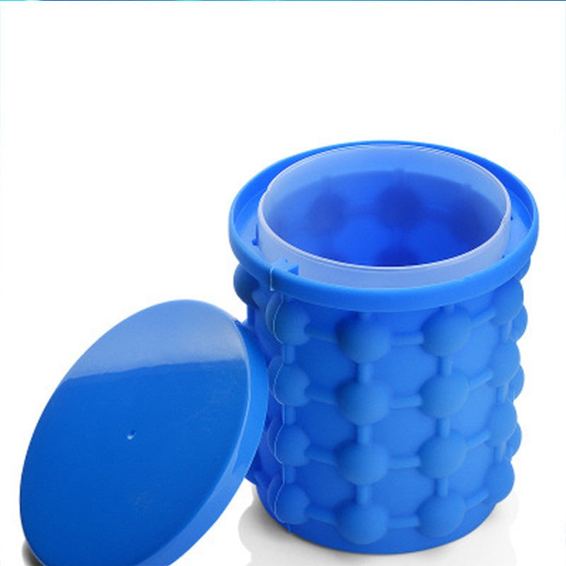Whiskey Round Barrel 3D Champagne Ice Bucket Zpaxo