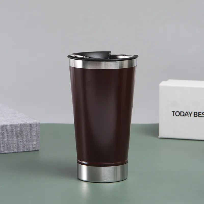 304 Stainless Steel Tumbler With Bottle Opener Zpaxo