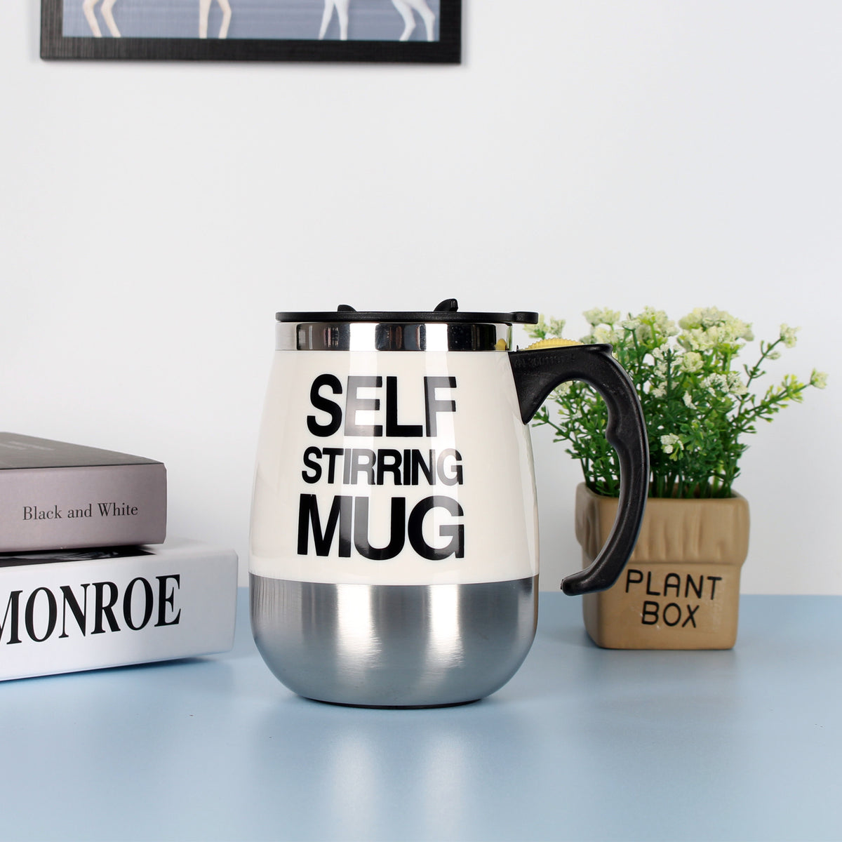 Electric Self-Stirring Coffee Mug Zpaxo