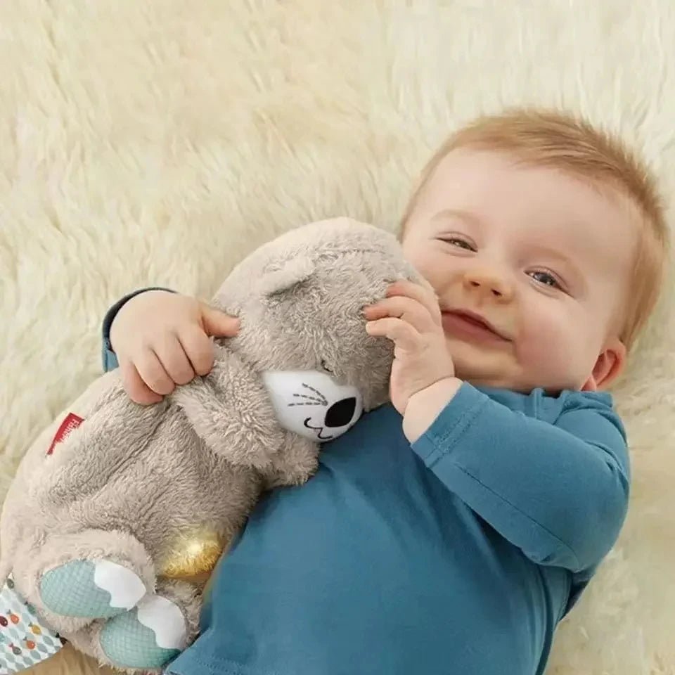 Breathing Bear Soothing Plush Zpaxo