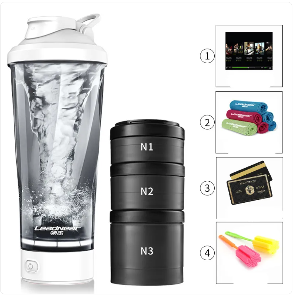 Portable Protein Shaker Bottle Zpaxo