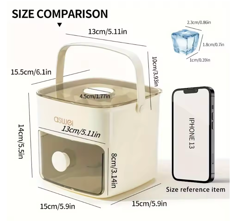 Large Ice Cube Mold Zpaxo