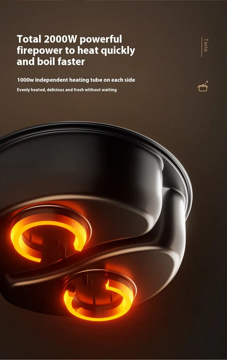 Modong Multi-functional Electric Hot Pot Zpaxo