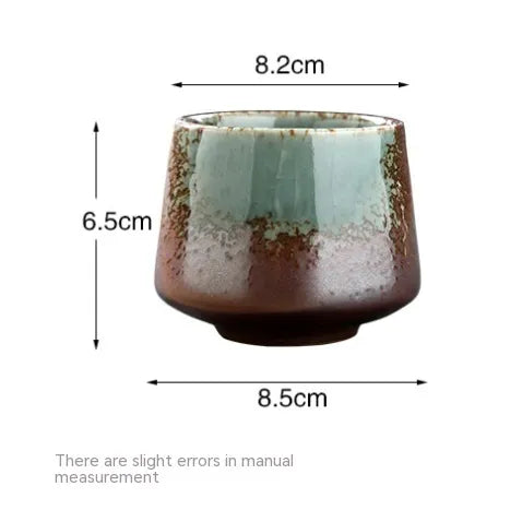Retro Stoneware Ceramic Cup Zpaxo