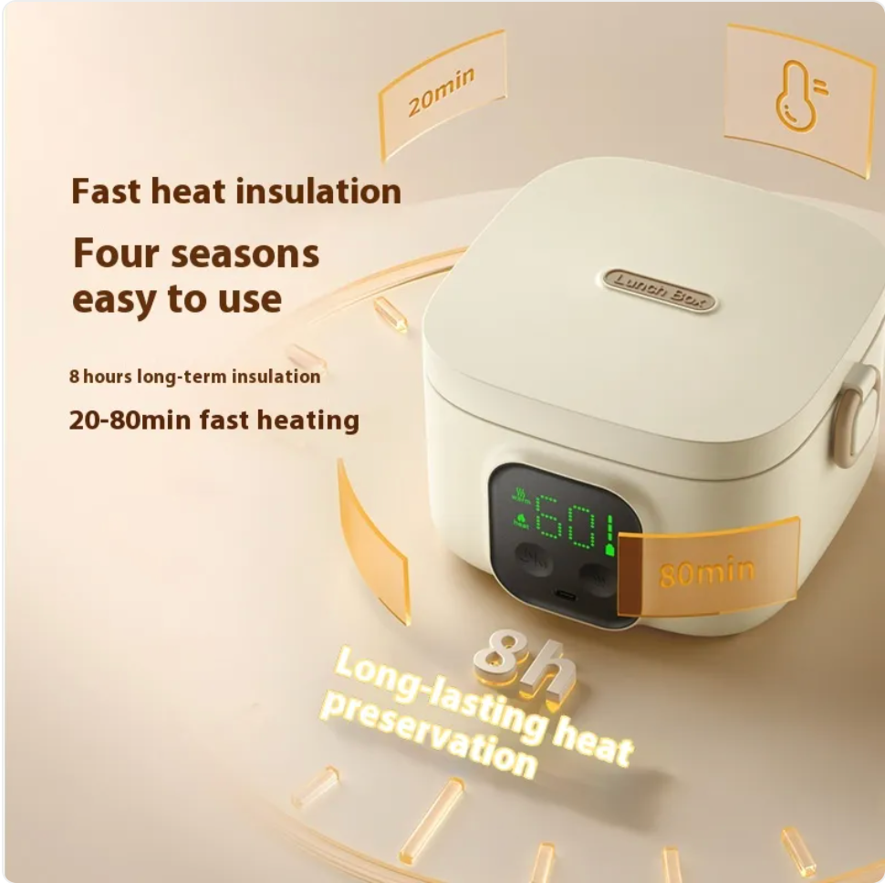 Smart Wireless Heated Lunch Box Zpaxo