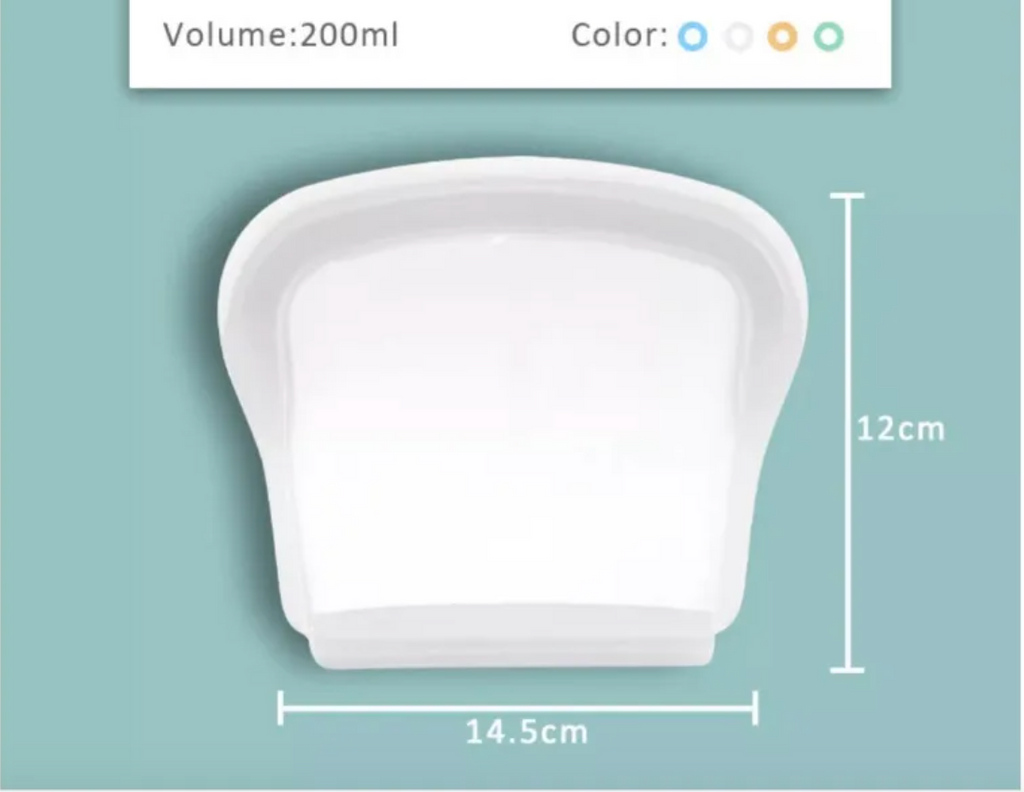Silicone Food Storage Bag Zpaxo
