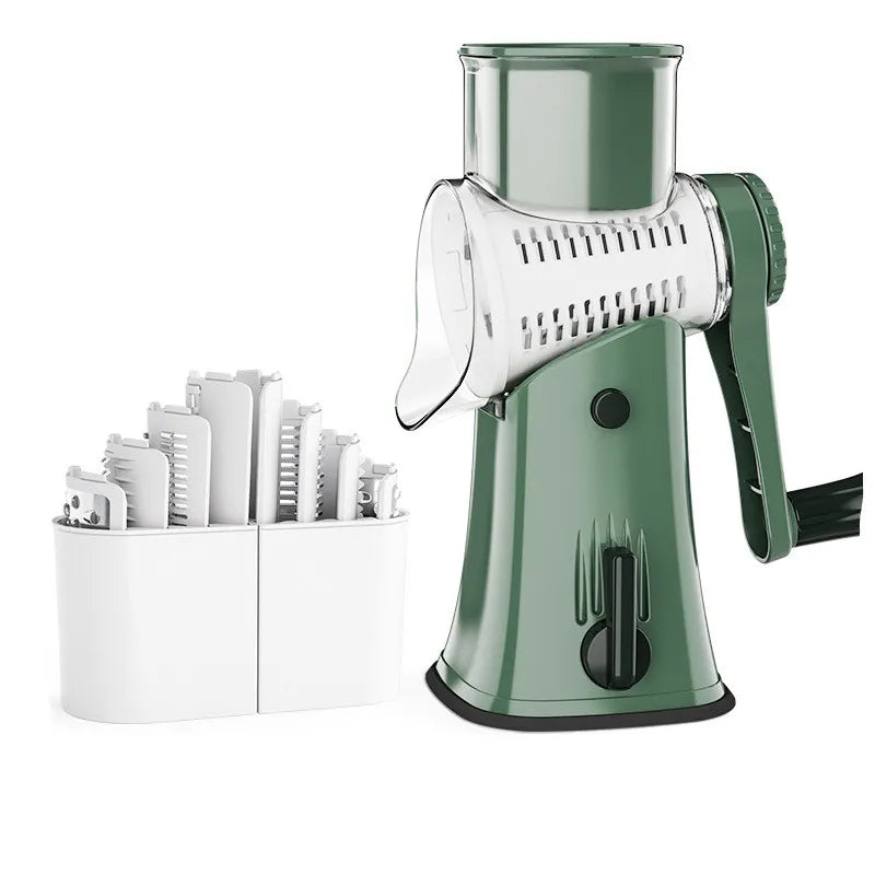 5 in 1 Rotary Vegetables Grater Shredder Zpaxo
