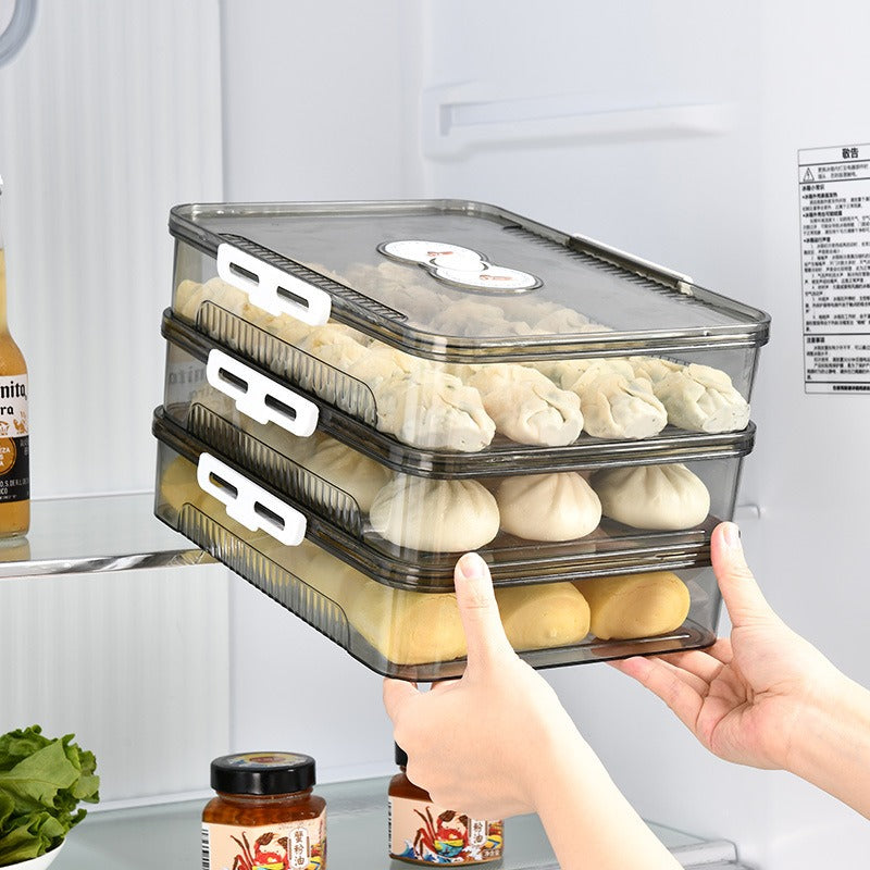 Dumpling Box Freezer Safe Storage Container Zpaxo