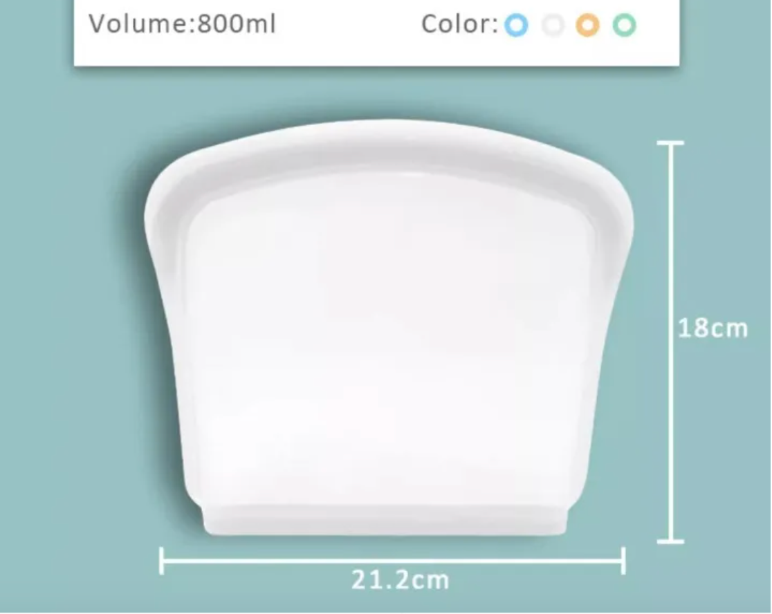 Silicone Food Storage Bag Zpaxo