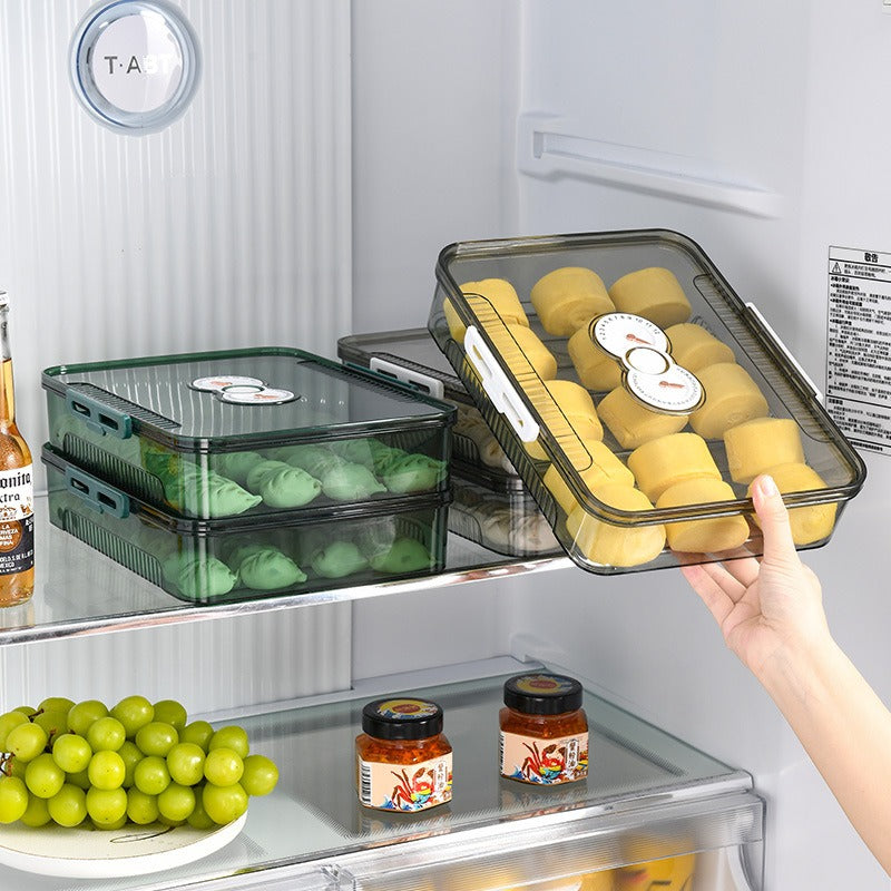 Dumpling Box Freezer Safe Storage Container Zpaxo