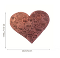 2024 Valentine's Day Wooden Love Puzzle Zpaxo Light brown 1