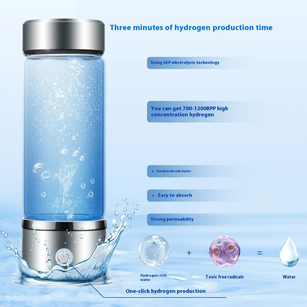SPE Quantum Hydrogen-Rich Water Cup Zpaxo