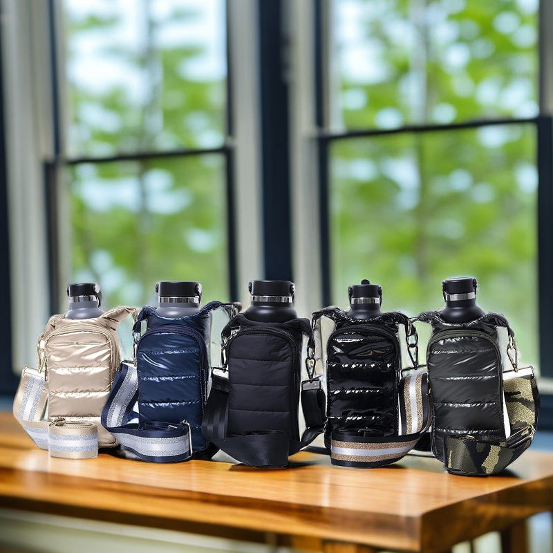 Insulated Outdoor Bottle Cover with Strap Zpaxo