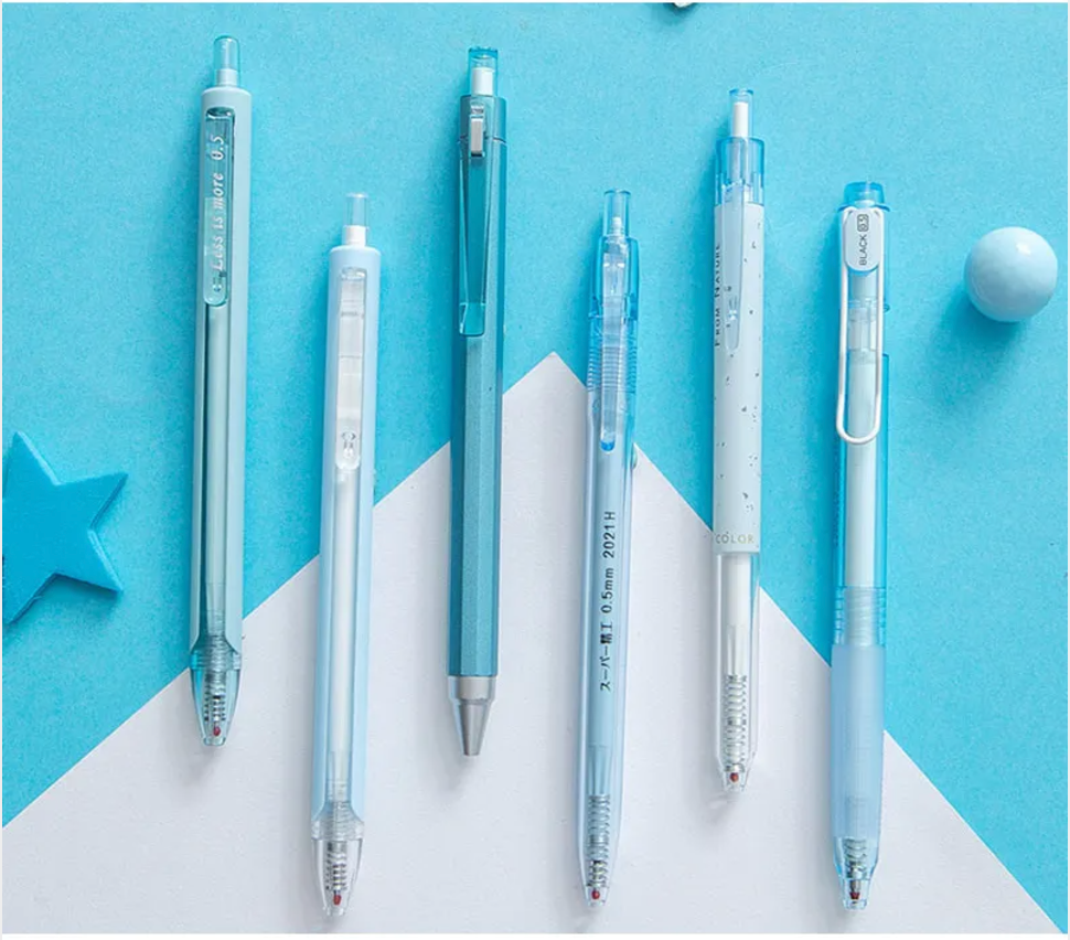 Japanese 0.5mm Gel Pen Zpaxo Blue