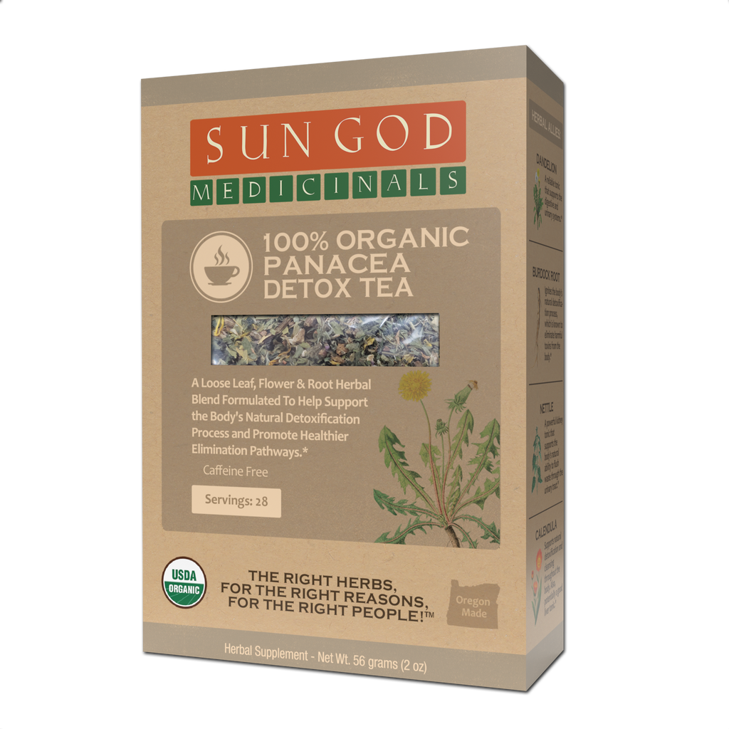 Organic Panacea Detox Herbal Tea Zpaxo