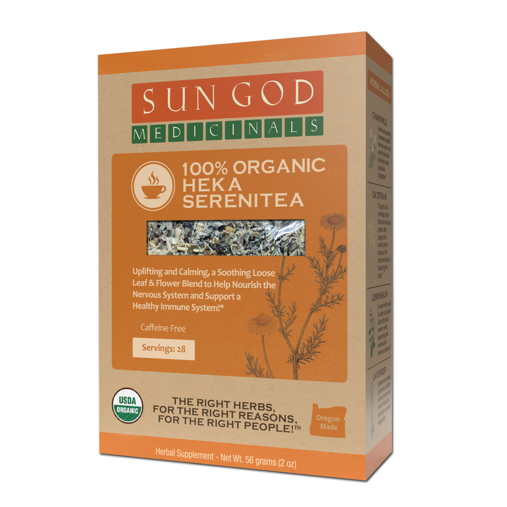 Heka Serenitea Organic Herbal Tea Zpaxo 2oz