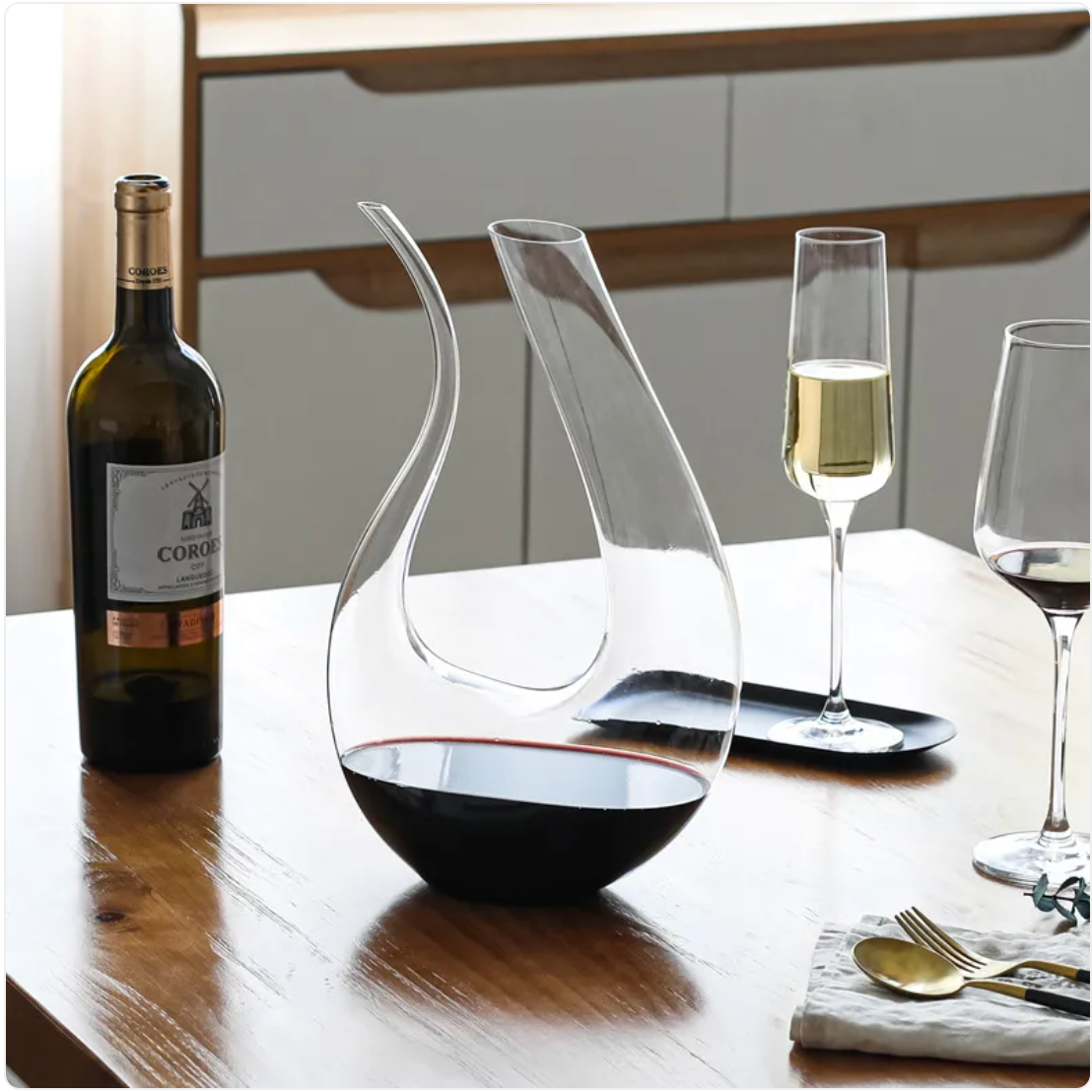 U-Shaped Wine Dispenser Zpaxo