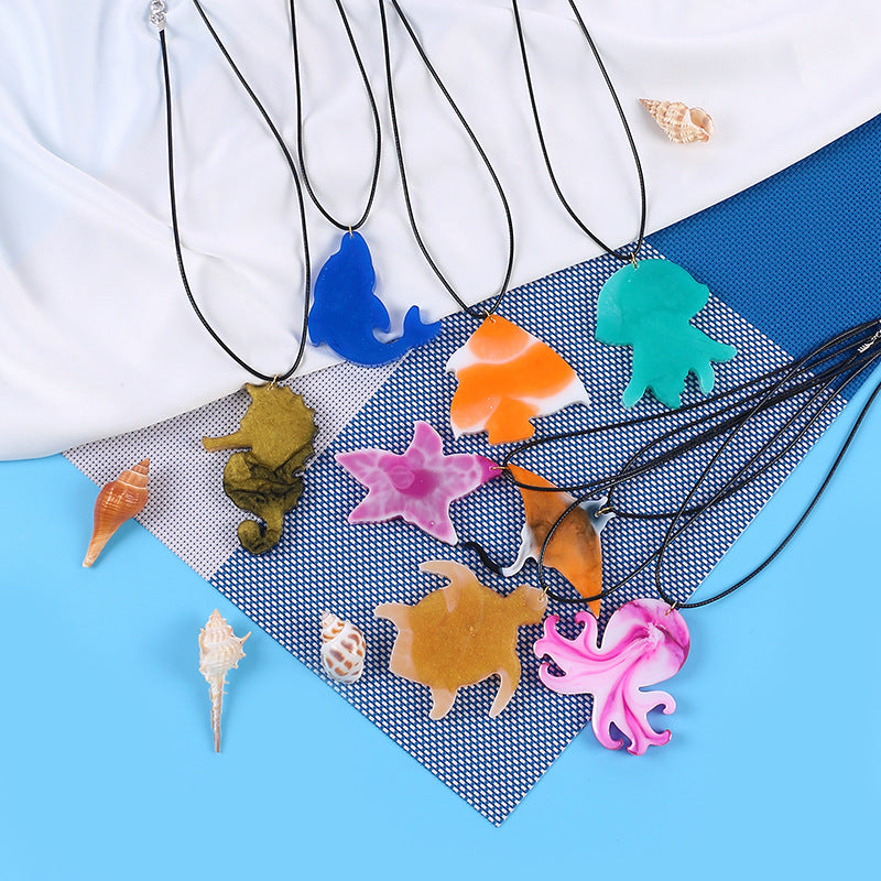 DIY Crystal Drip Silicone Mold for Keychains (1pc)
