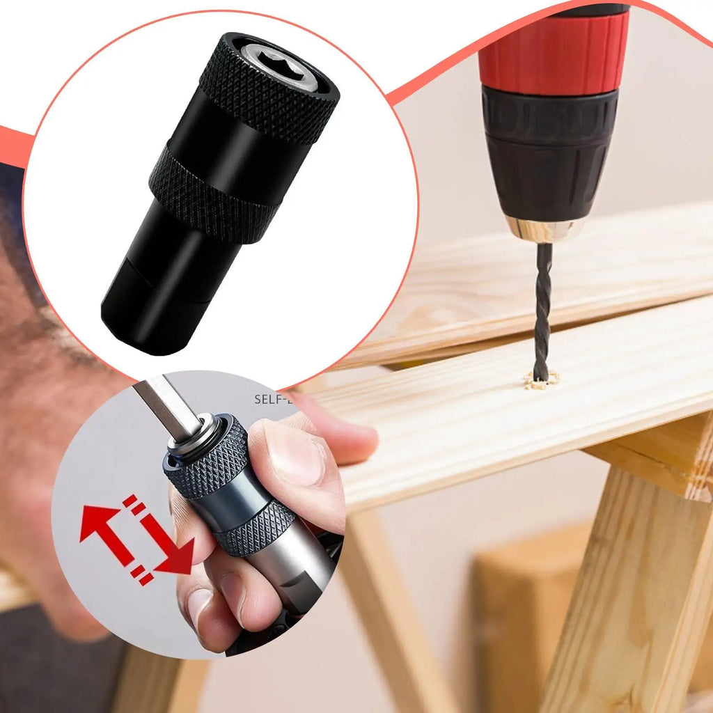 Screw Driver Bits Adapter Hex Shank Connector for Window Drywall Woodworking Hex Shank Connector Angle Grinder Adapter hex tool Zpaxo