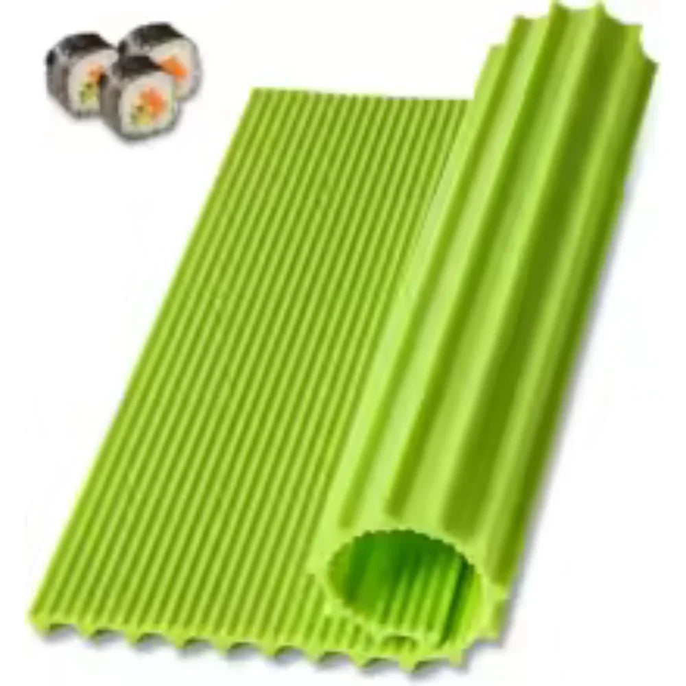 High-quality Silicone Mat Sushi Making Kitchen Roll Beginners Kids Zpaxo