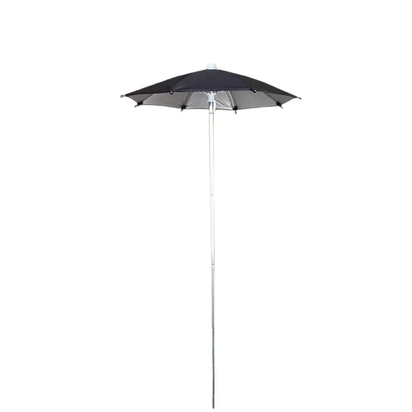 Plant Umbrella Adjustable Height Waterproof Garden Umbrella for Outdoor Courtyard Beds Backyard Parasol Plants Sun Protection Zpaxo black