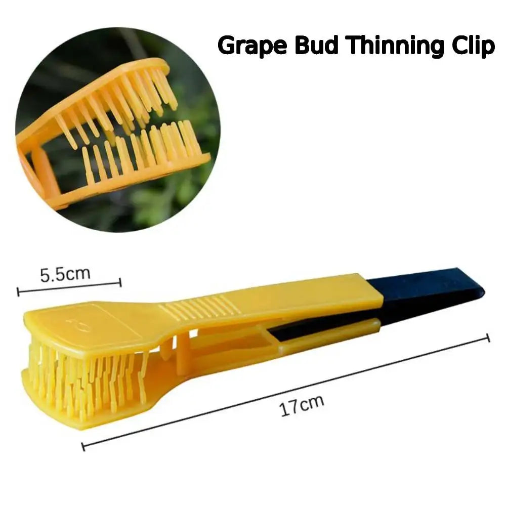 Grape Flower & Bud Thinning Clip Fruit Thinning Clamp Tool for Pruning Buds Yard Management Grape Clipper for Seedless Grape Zpaxo