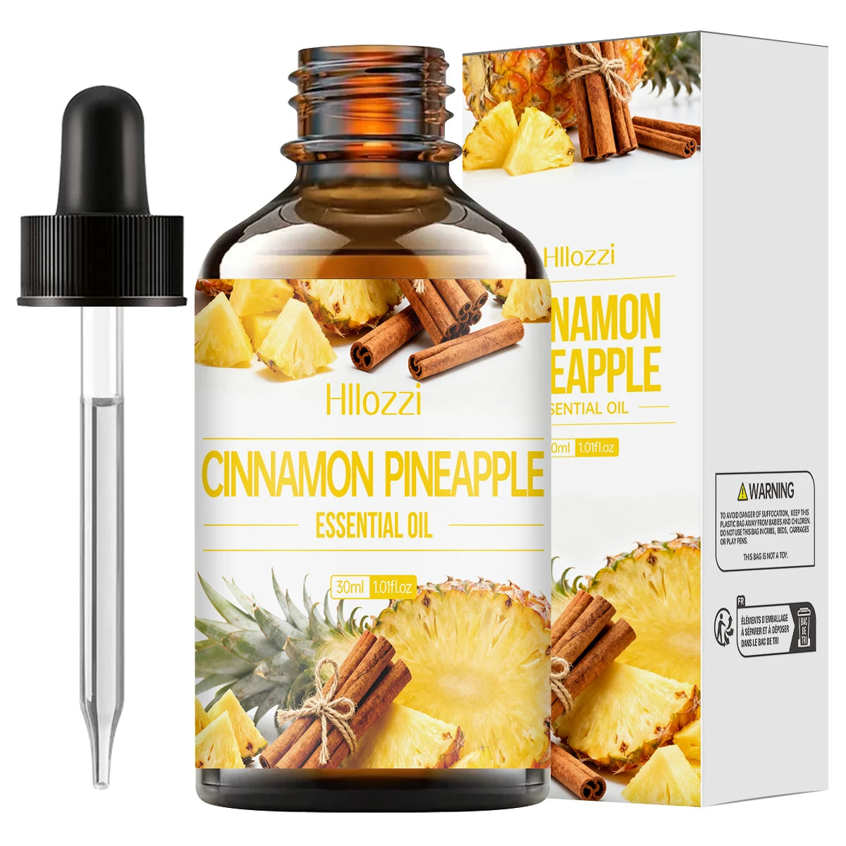 Cinnamon Pineapple Essential Oil Combination Woody Fruity Notes Zpaxo Cinnamon Pineapple 30ml