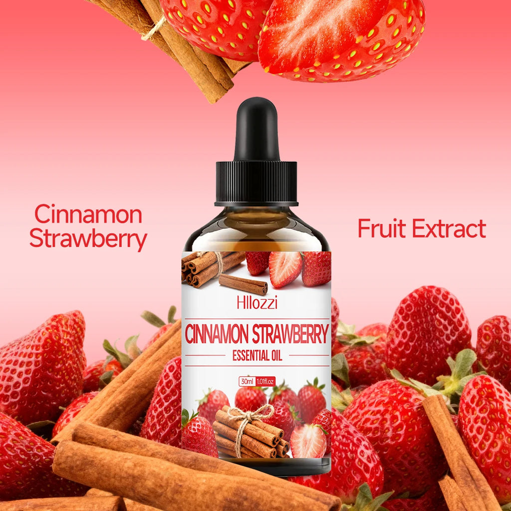 Cinnamon Strawberry Essential Oil Combination Woody Notes Fruit Zpaxo