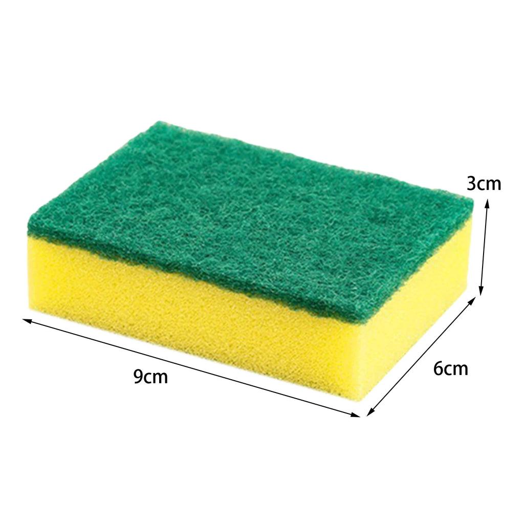 Double-Sided Sponge Scourers – Kitchen Scrub Pads (5-30 Pack) Kitchen Scrub Sponge Zpaxo