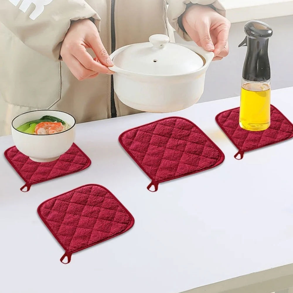 Cotton Machine Washable Heat-Resistant Pot Rack, Heat Insulation Pad, Tripod, Kitchen for Cooking and Baking, Oven Rack Zpaxo