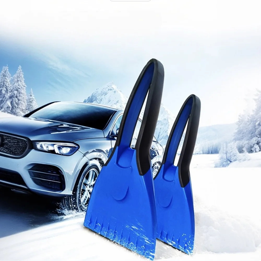 Silicone Car Deice Maker Ice Shovel Snow Soft-handled Scraper Winter Zpaxo