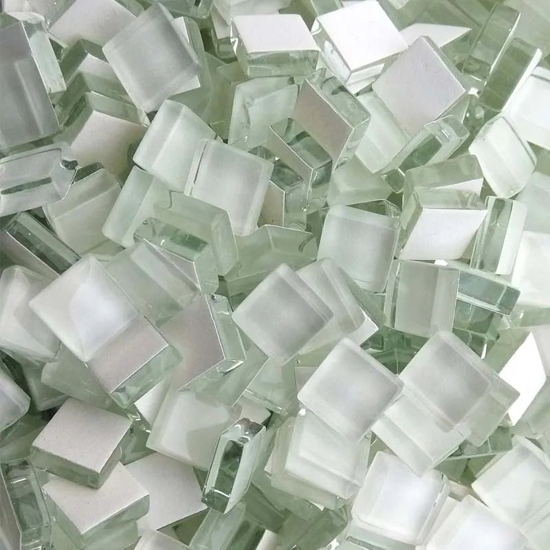 100pcs 1cm Glass Mosaic Tiles – Colorful DIY Craft Kit Glass Mosaic Tiles Zpaxo