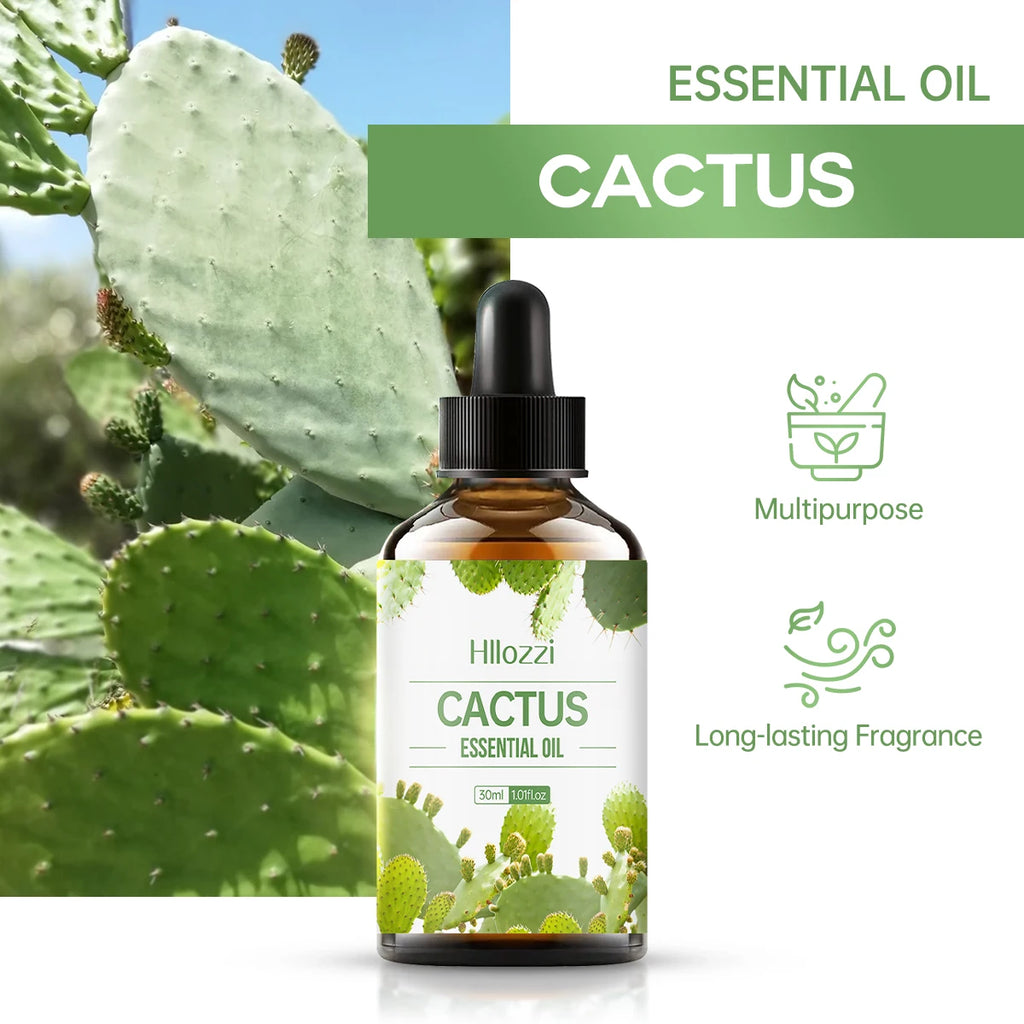 Cactus Essential Oil Plant Fragrance Suitable Multi-functional Uses Zpaxo