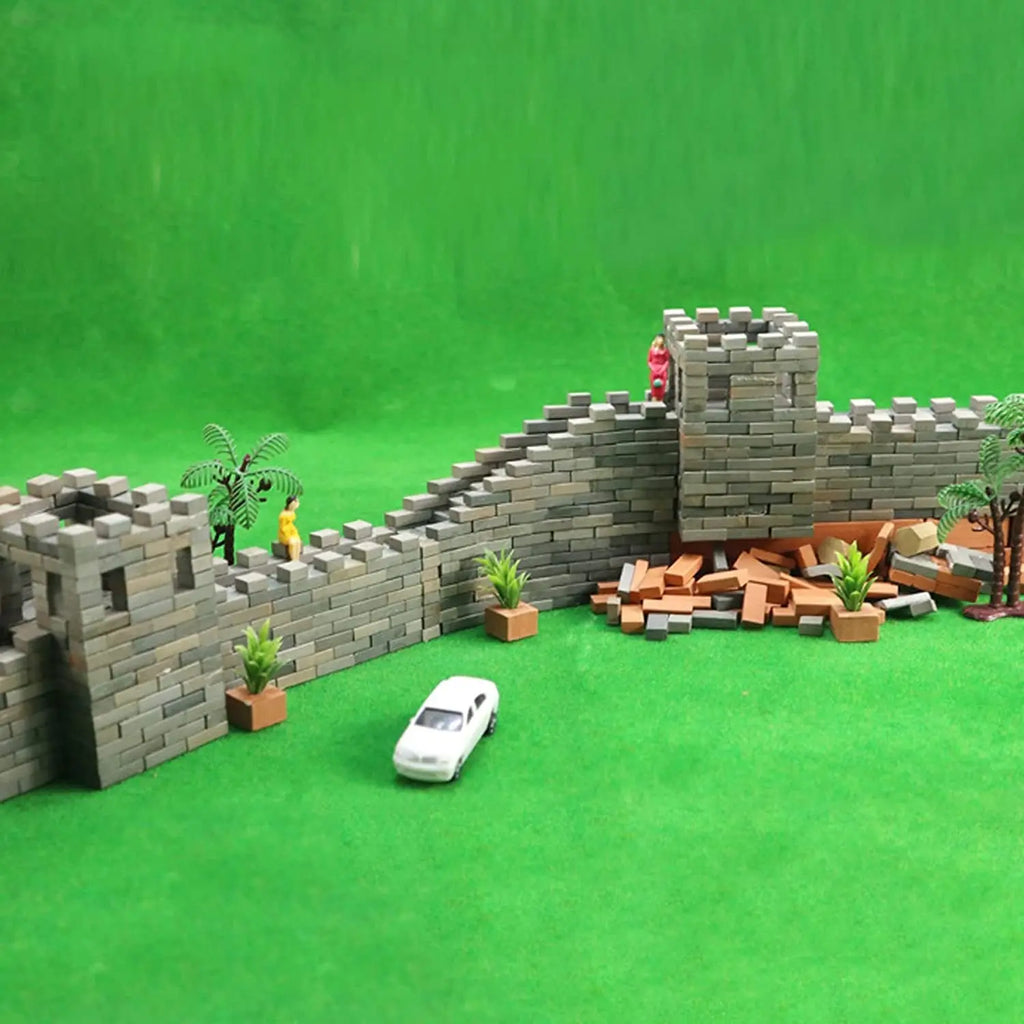 1:35 Scale Mini Bricks 150/200pc – Miniature Dollhouse & Diorama Miniature Scale Bricks Zpaxo