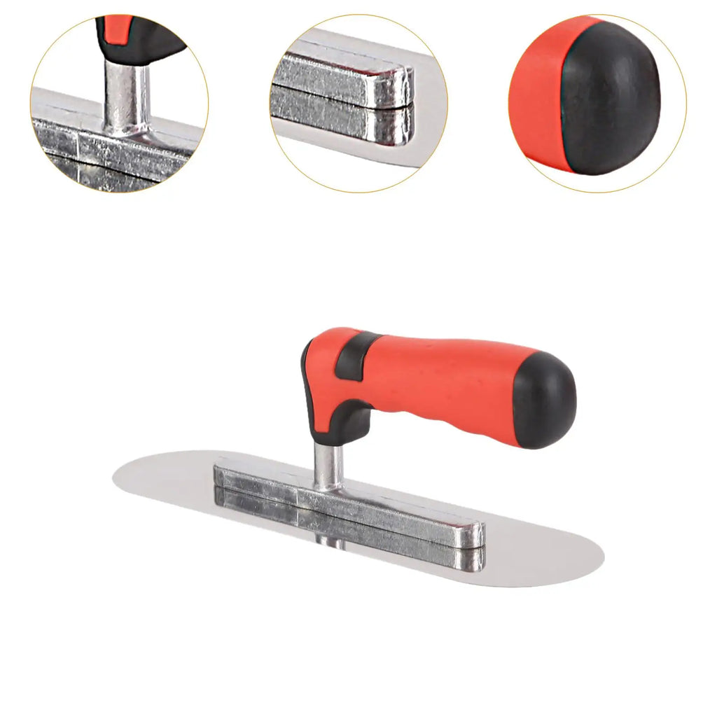 Stainless Steel Plastering Trowel for Drywall Plastering Construction Cement Tiling Scraping Concrete Flat Finishing Trowel Zpaxo