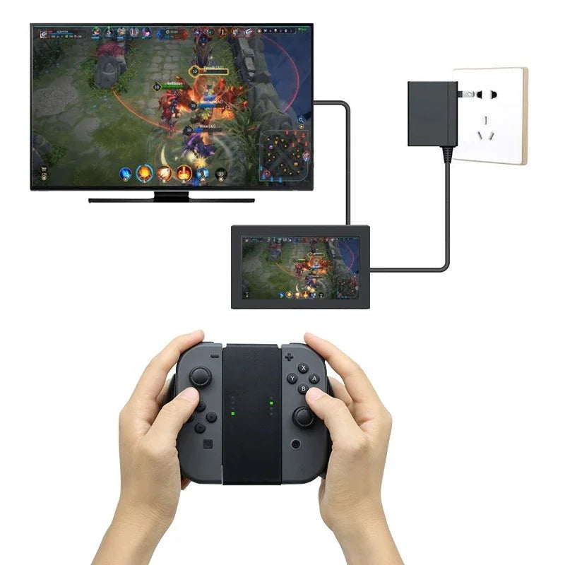 Support Charging Joy-con Controller Gaming Grip Nintendo Switch