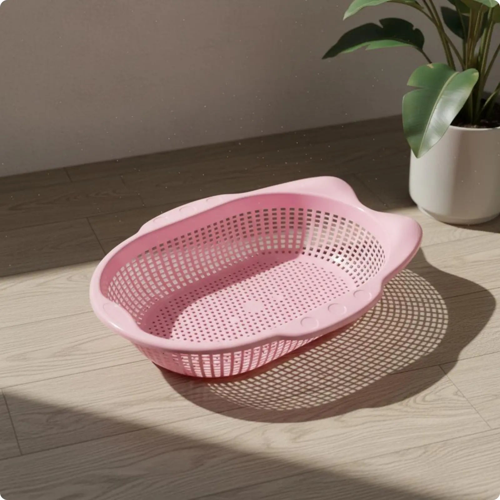 Summer Cat Sleeping Basket Thickened Breathable Cat Mat Comfortable Pet Bedding for Cats, Indoor Pink Basket Cat Bed pet house Zpaxo