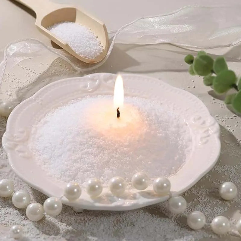 200g Pearl Candle Wax & 10 Wicks – DIY Bead Sand Wax Kit Candle Making Kit Zpaxo