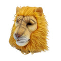 Cosplay Party Mask Halloween Lion Head Mask Funny Lion Costume for Night Club Stage prop Performance Animal Lion Headgear Zpaxo Lion mask