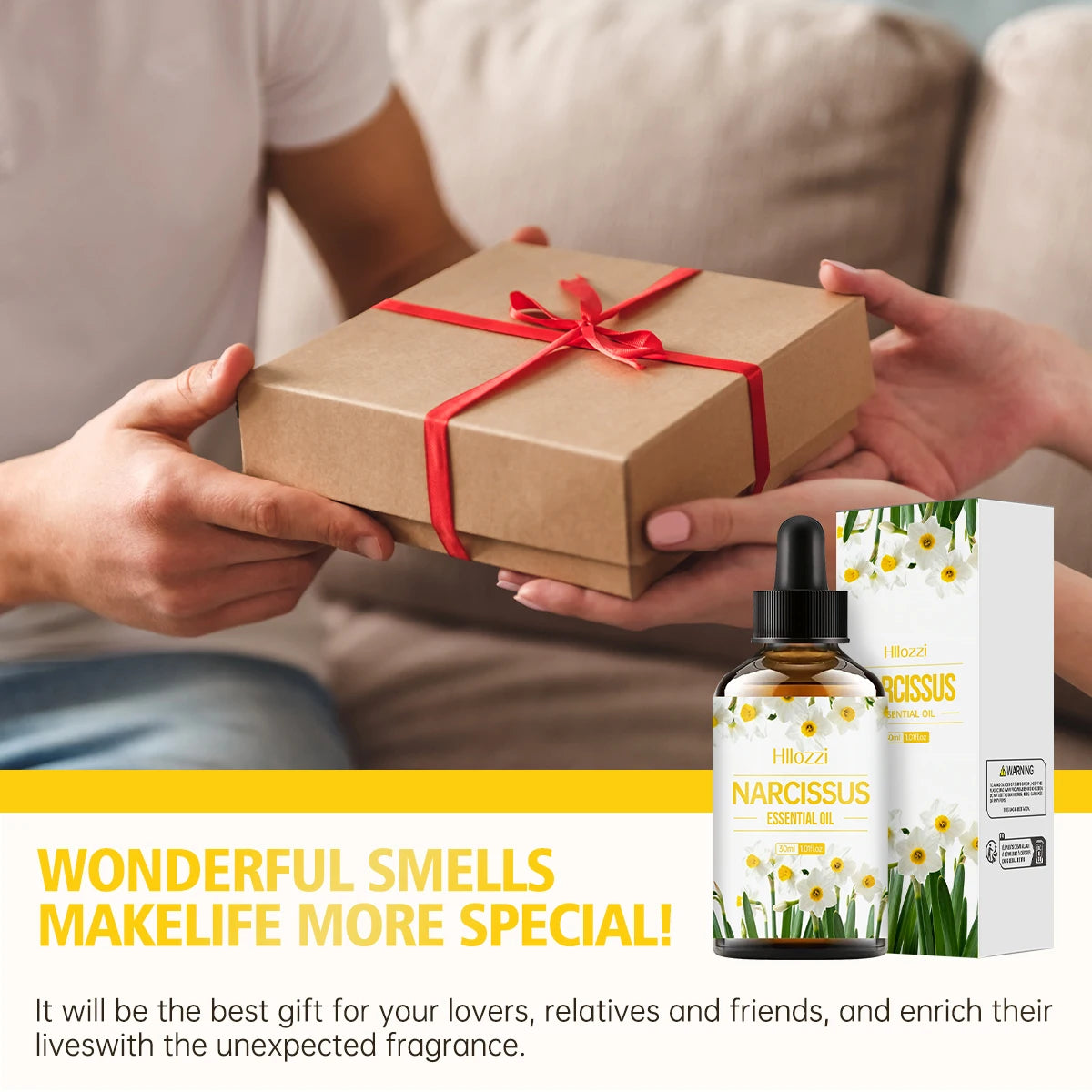 Narcissus Essential Oil Suitable Use Diffusers Humidifiers Can Also Zpaxo