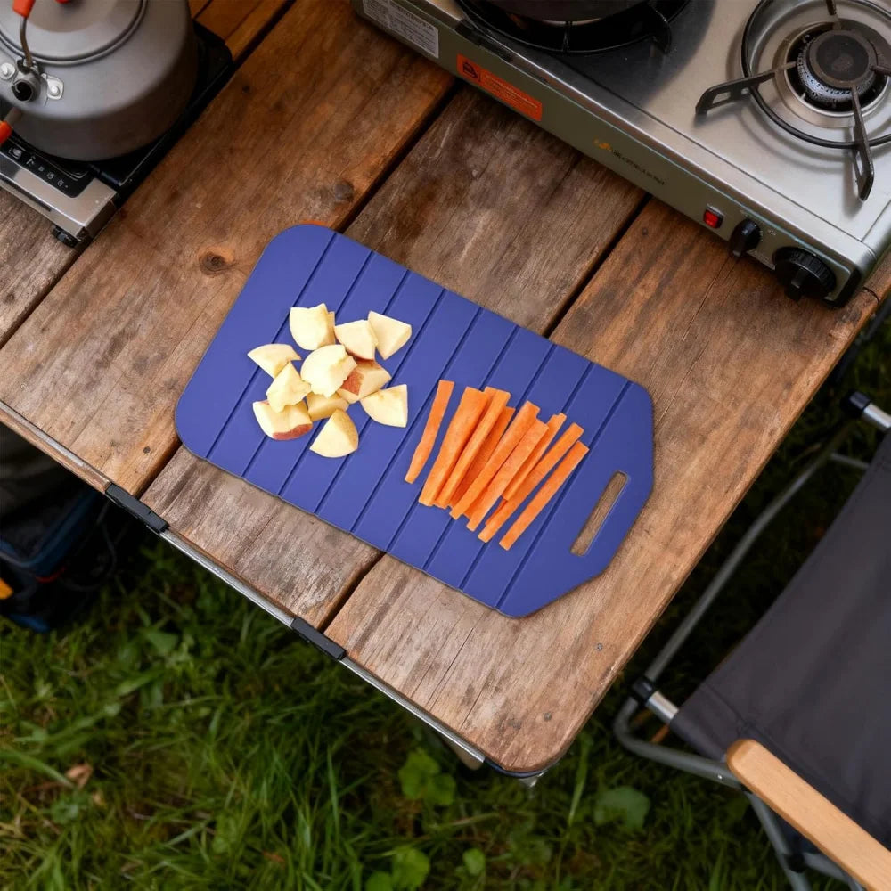 Kitchen Cutting Board, Double-Sided Foldable, Outdoor Cutting Board Pad - Suitable for Kitchen, Home, Camping, Apartment Counter Zpaxo
