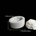 Peony Flower Silicone Mold – Soap, Candle & Resin Crafts Craft Silicone Mold Zpaxo 1pc mold