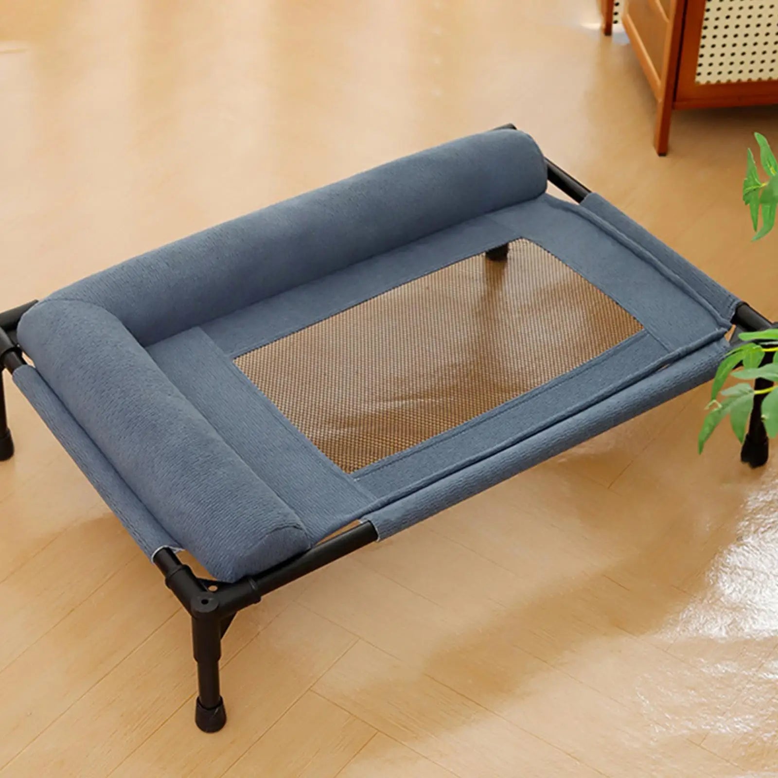Elevated Cooling Raised Pet Bed – Breathable Dog & Cat Hammock Raised Pet Bed Zpaxo