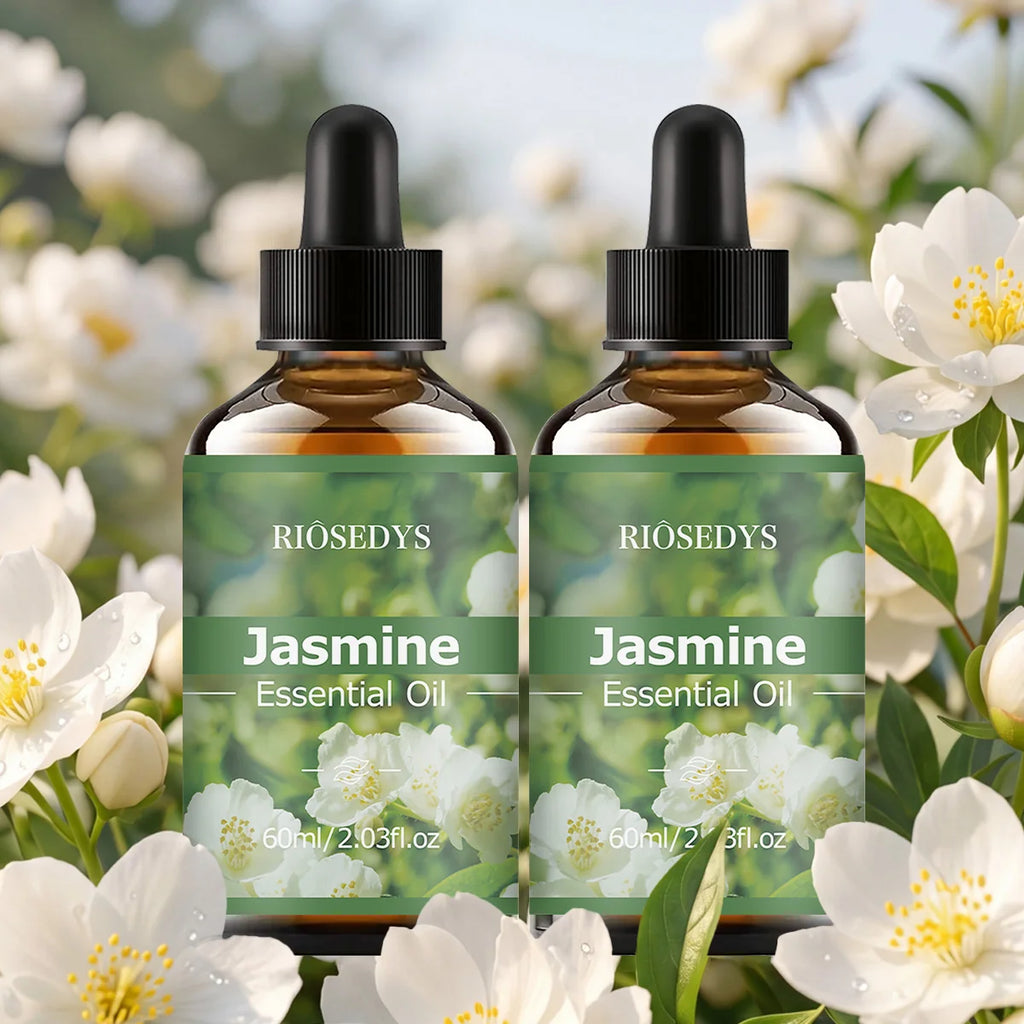 JASMINE ESSENTIAL OIL Has Deep Nourishing Moisturizing Effects Making Zpaxo JASMINE 2pcs 60ml
