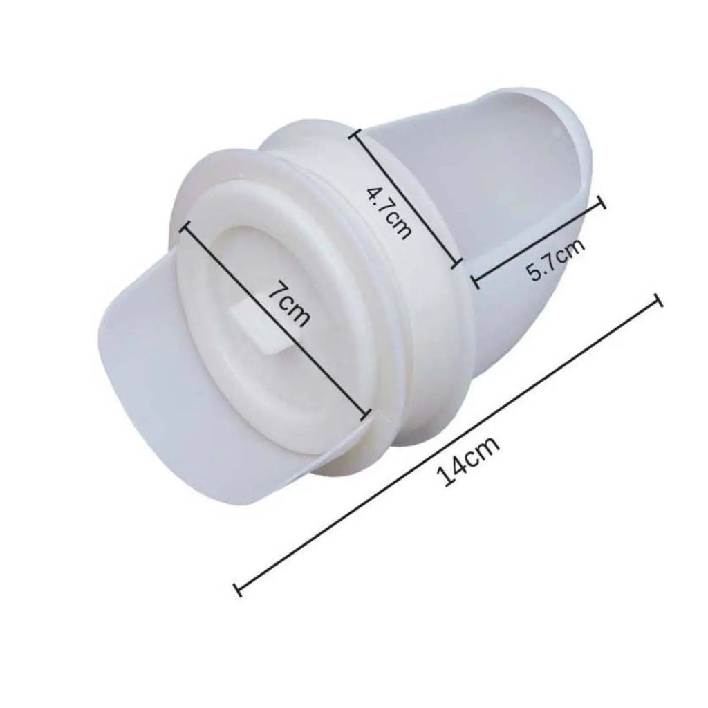 Automatic Weight-Operated Chicken Feeder Port – Rainproof DIY Poultry Feeder Zpaxo 1pcs