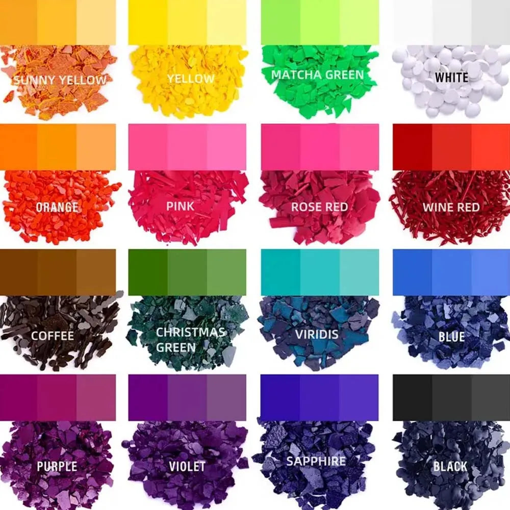 Premium Candle Making Kit: 16 Vibrant Colors, 5g Each - Perfect for DIY Candle Crafting & Dyeing Projects Zpaxo