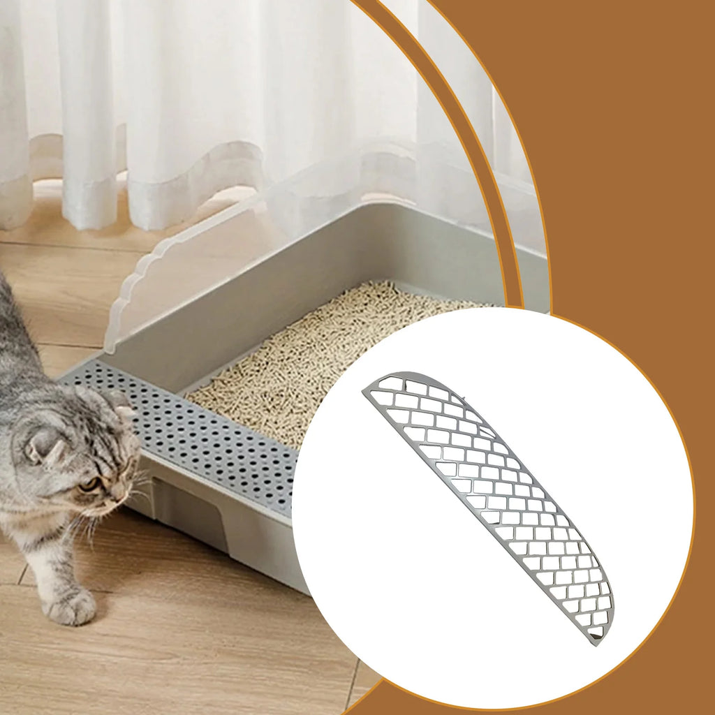 16inch Tofu Cat Litter Filter Directly Replace for x30 Self Cleaning Litter Box Cat Litter Strainer Box Replace Easy to Install Zpaxo