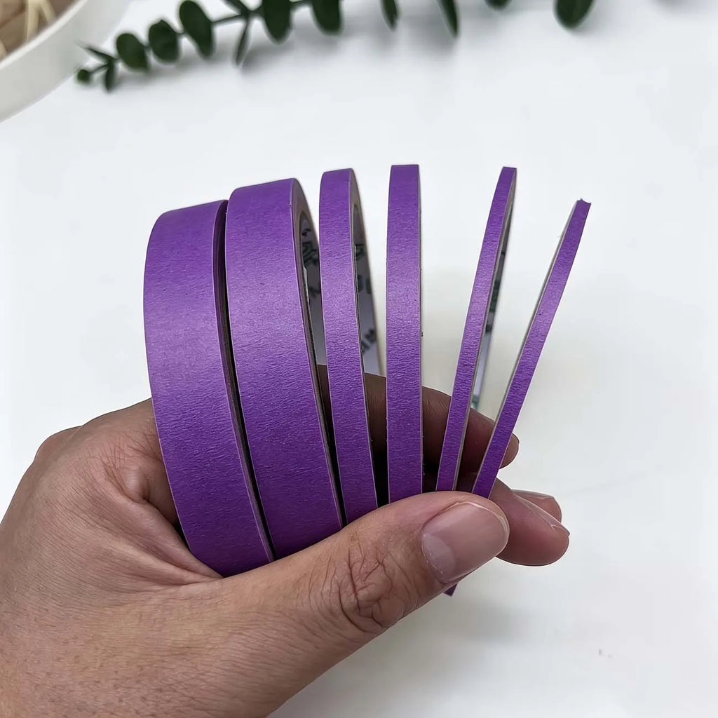 Purple Masking Tape 3 Sizes – Nail Art, Spray Painting & DIY Crafts Craft Masking Tape Zpaxo